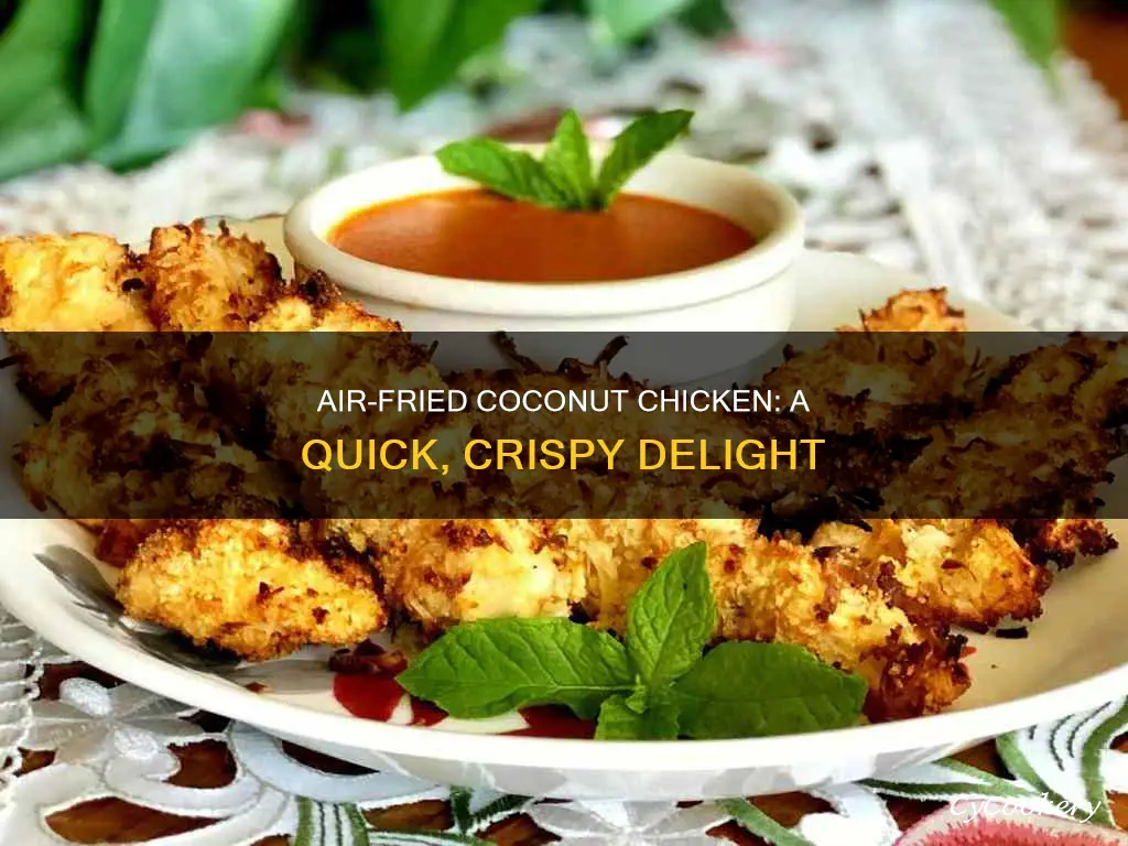 how to cook coconut chicken in an air fryer