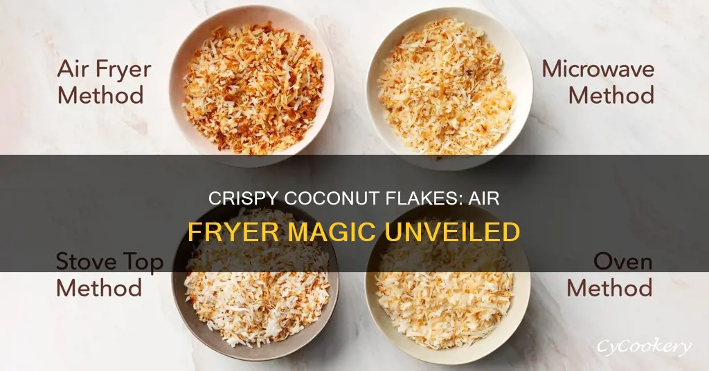 how to cook coconut flakes in air fryer