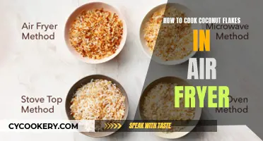 Air-Frying Coconut Flakes: A Quick, Crispy Treat