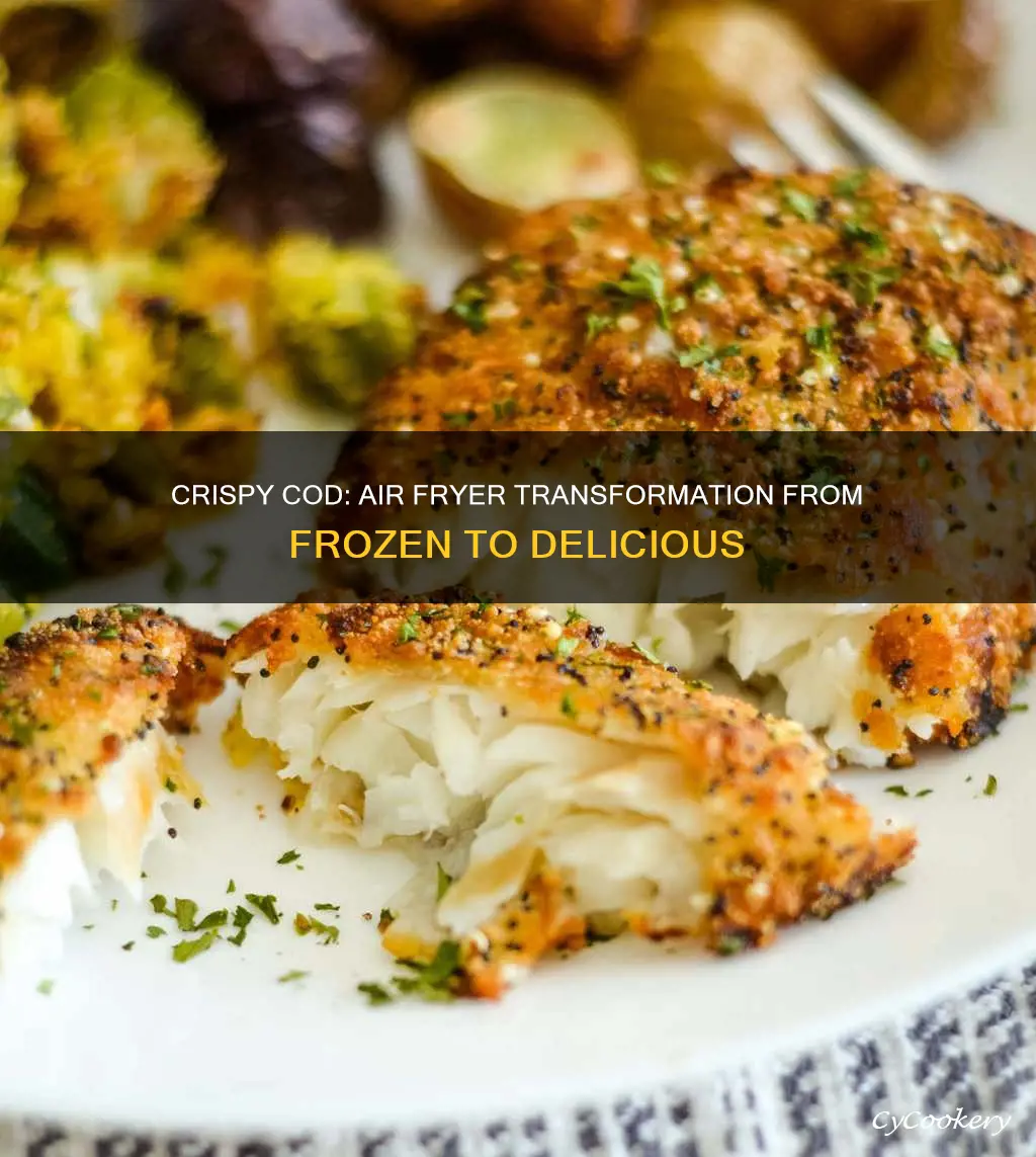 how to cook cod from frozen in air fryer