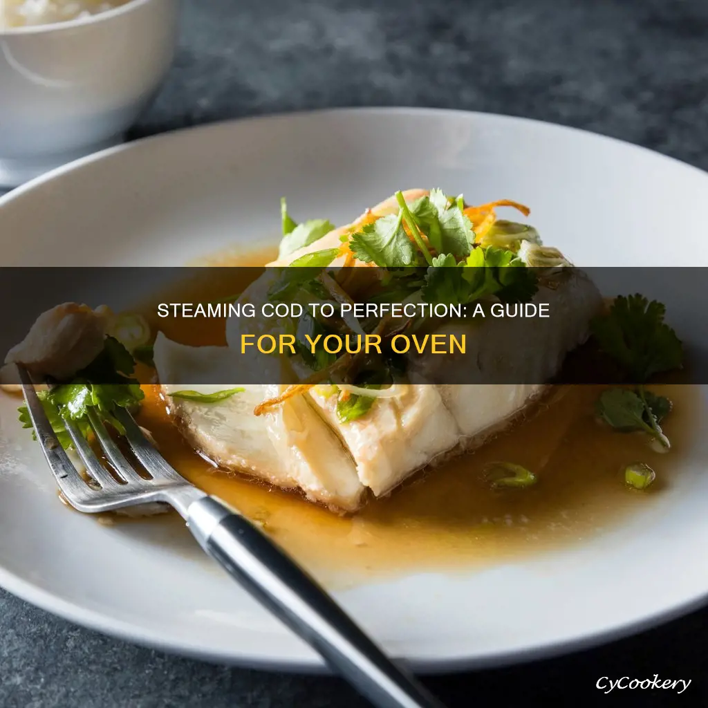 how to cook cod in a steam oven