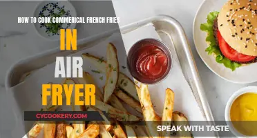 Crispy Commercial Fries: Air Fryer Mastery