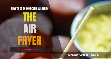 Air-Fryer Conecuh Sausage: Quick, Crispy, and Delicious!