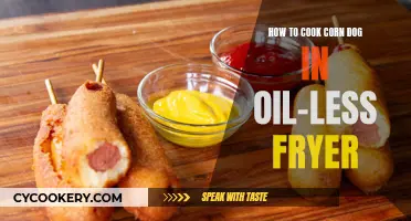 Crispy Corn Dogs: Oil-Free Fryer Recipe for Delicious Snacks