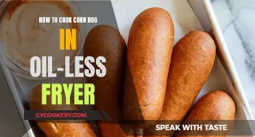 Cooking Corn Dogs: Oil-less Fryer Magic
