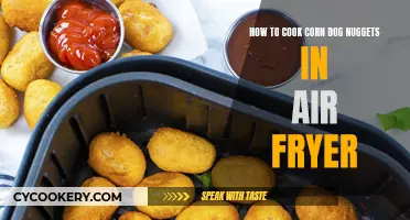 Crispy Corn Dog Nuggets: Air Fryer Magic!