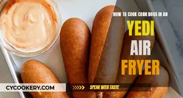 Crispy Corn Dogs: Air Fryer Magic with Yedi