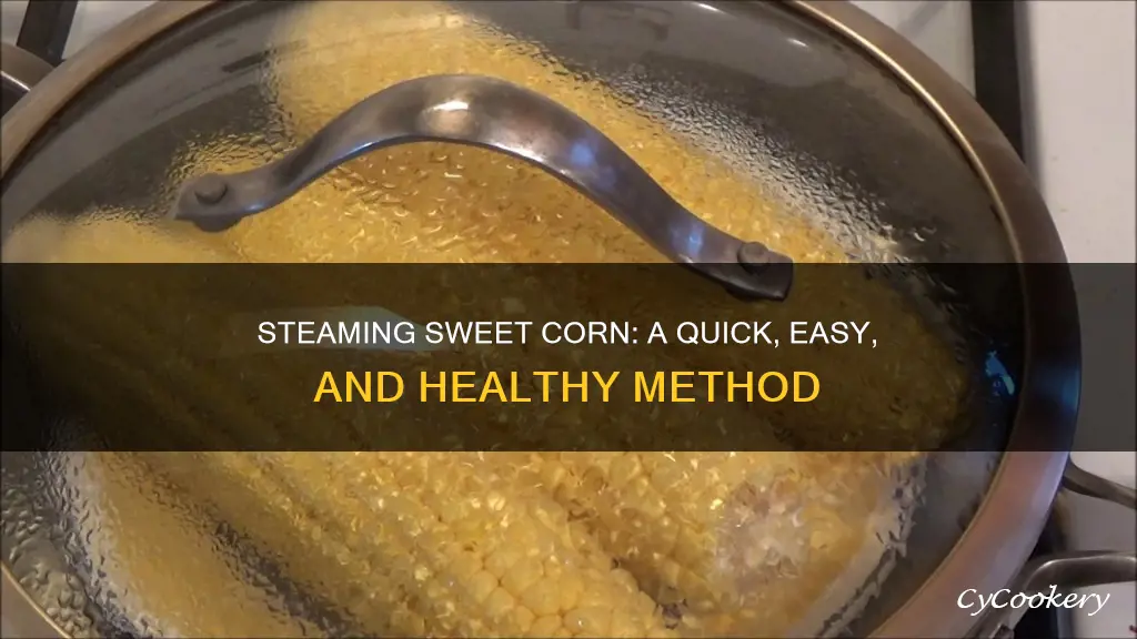 how to cook corn in a steamer