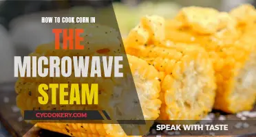 Steaming Sweet Corn: Quick Microwave Method