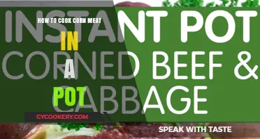 Cooking Corned Beef: A Simple, Delicious Pot Recipe