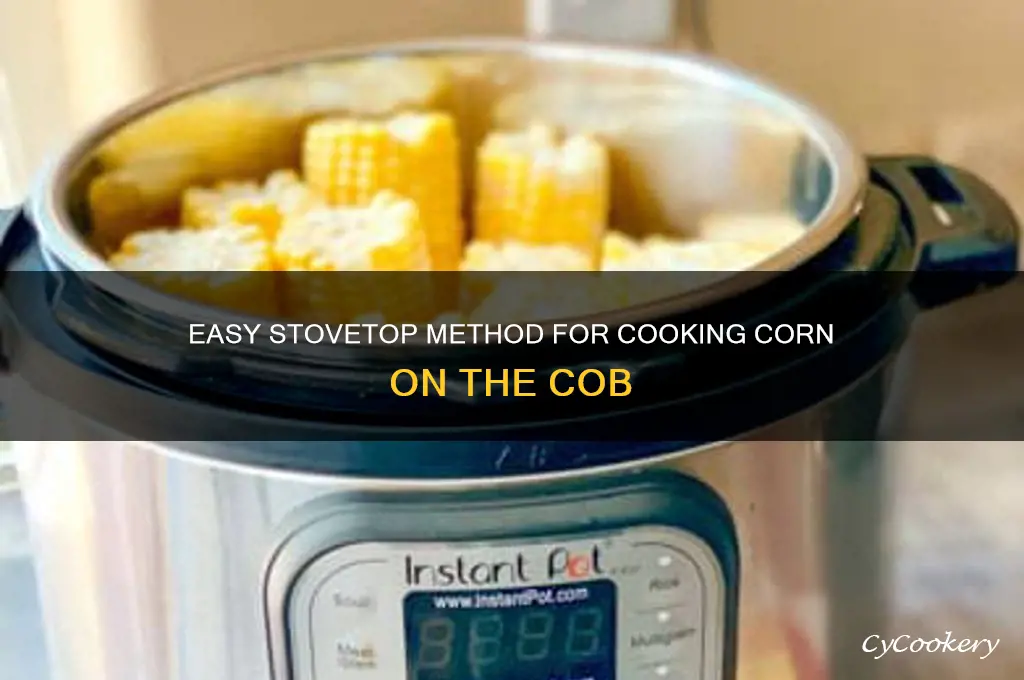 how to cook corn on cob in pot