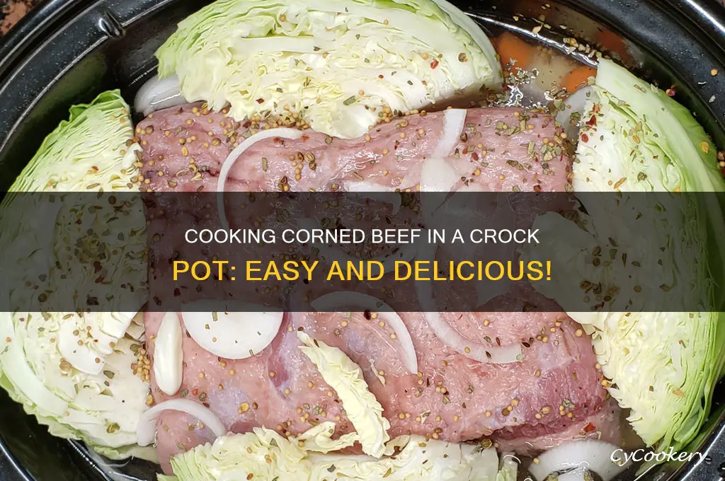 how to cook cornbeef in a crick pot