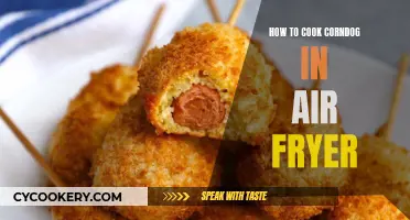 Crispy Corn Dog Delight: Air Fryer Magic!