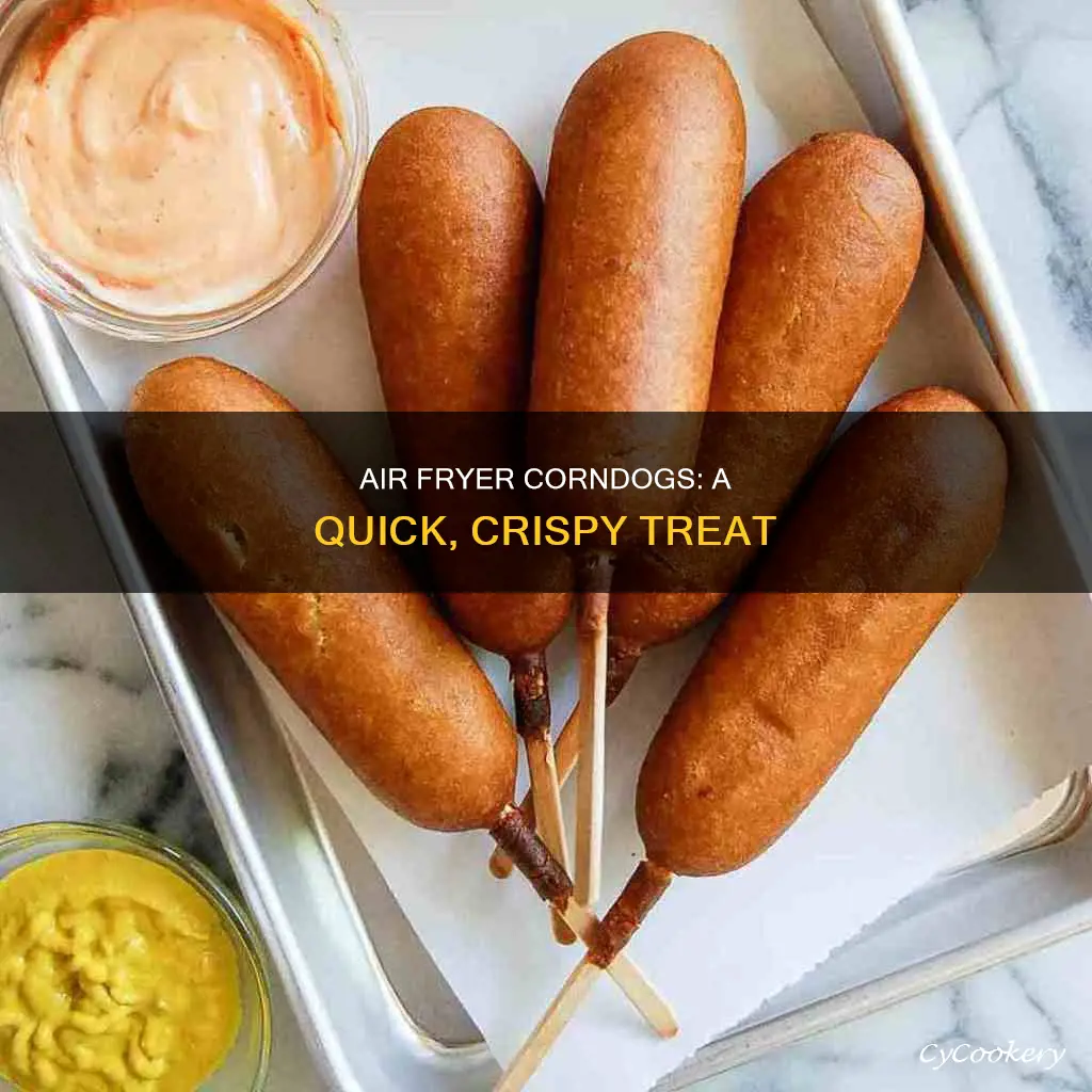 how to cook corndog in air fryer