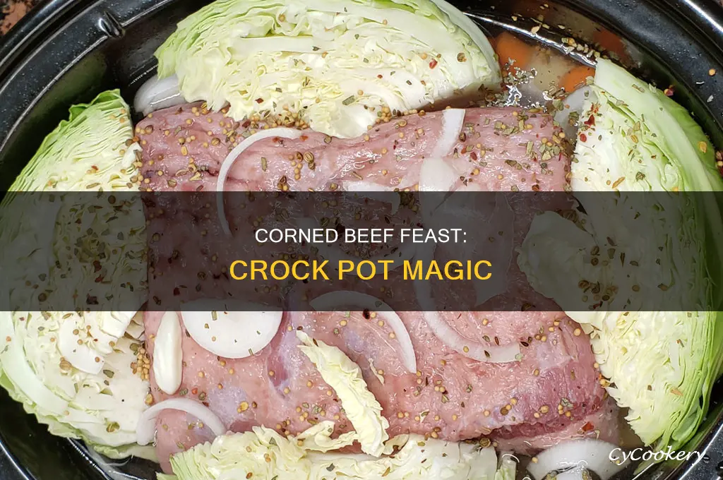 how to cook corned beef and sauerkraut in crock pot