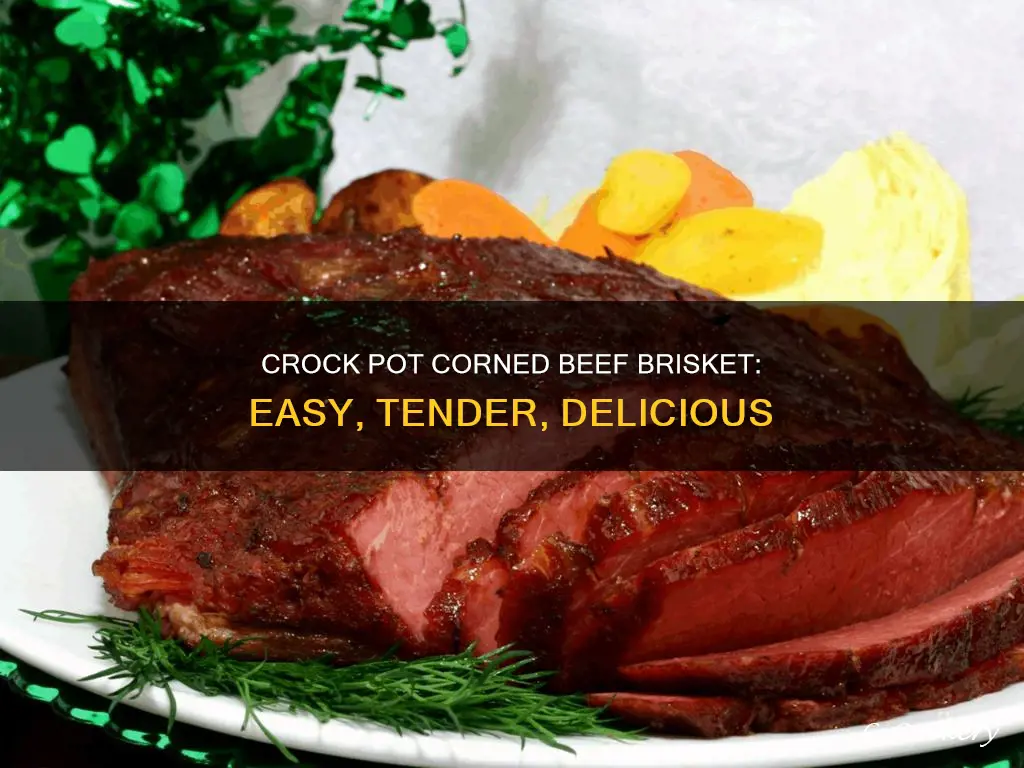 how to cook corned beef brisket in a crock pot