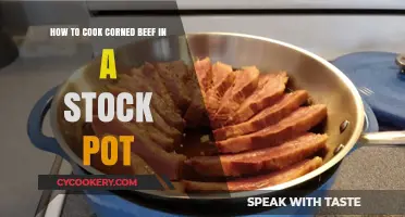 Simmering Corned Beef: Stock Pot Secrets