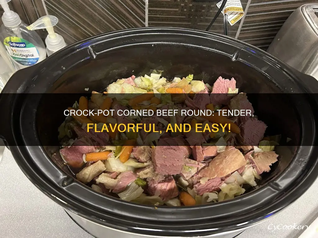 how to cook corned beef round in crock pot
