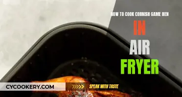 Crispy Cornish Game Hens: Air Fryer Perfection