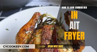 Air-Fried Cornish Hen: A Quick, Tasty Treat