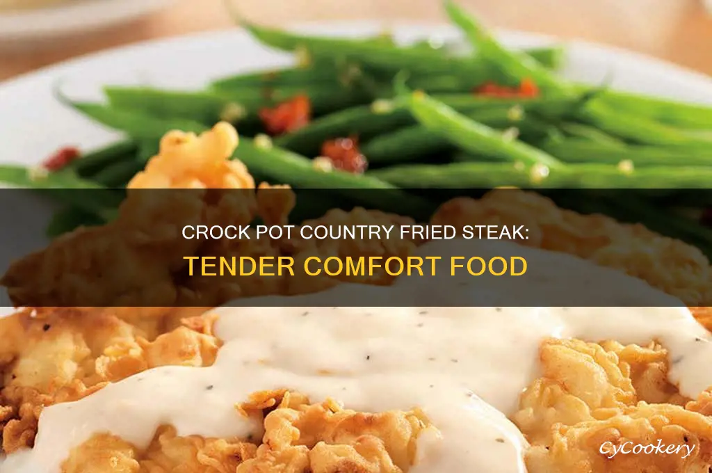 how to cook country fried steak in crock pot