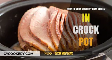 Crock Pot Country Ham Slices: Easy, Tender, Delicious