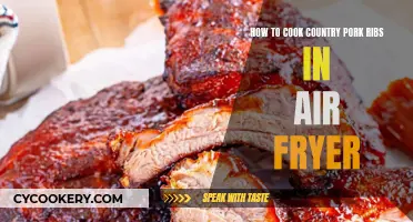 Air-Fryer Country-Style Ribs: Tender, Juicy, and Quick