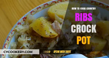 Crock-Pot Country Ribs: Tender, Succulent, and Easy!