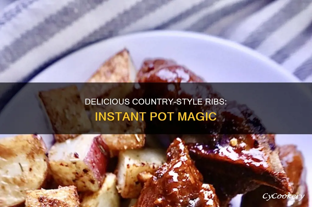 how to cook country style ribs insta pot
