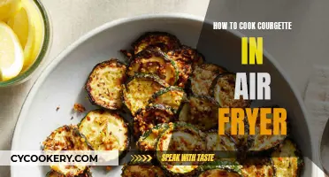 Crispy Courgette Delight: Air Fryer Magic Unveiled