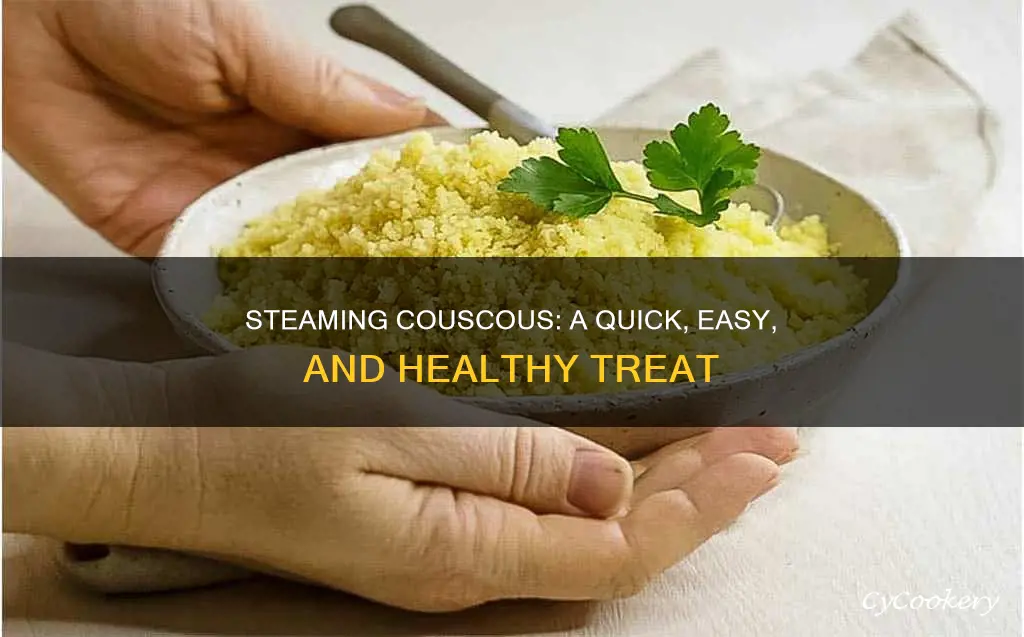 how to cook couscous in a steamer