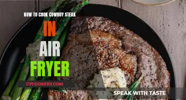 Air-Fried Cowboy Steak: A Quick, Juicy, Tender Feast