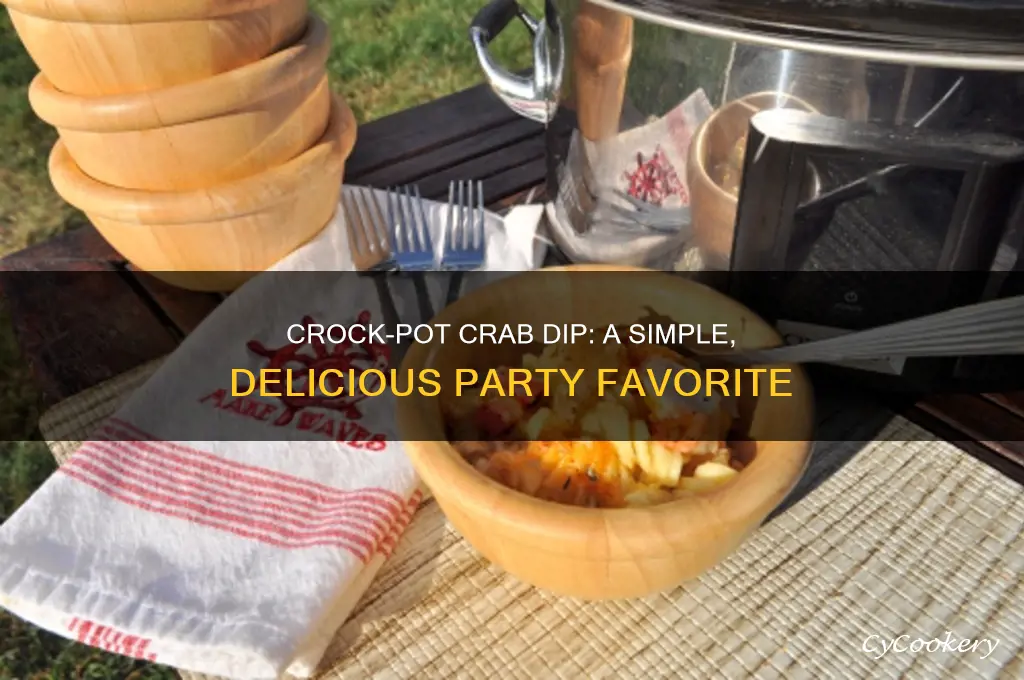 how to cook crab dip in a crock pot