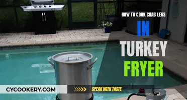 Cooking Crab Legs: Using a Turkey Fryer for Succulent Seafood