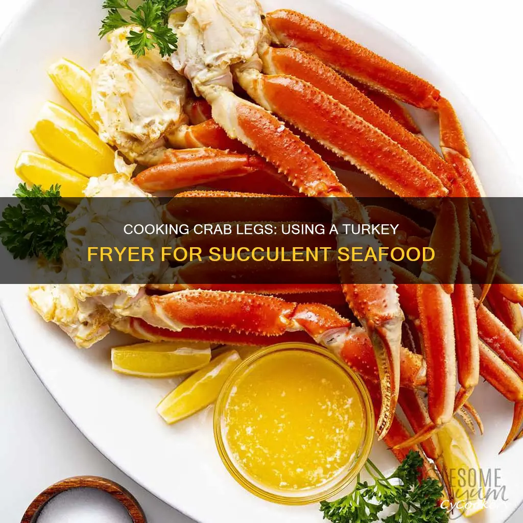 how to cook crab legs in turkey fryer