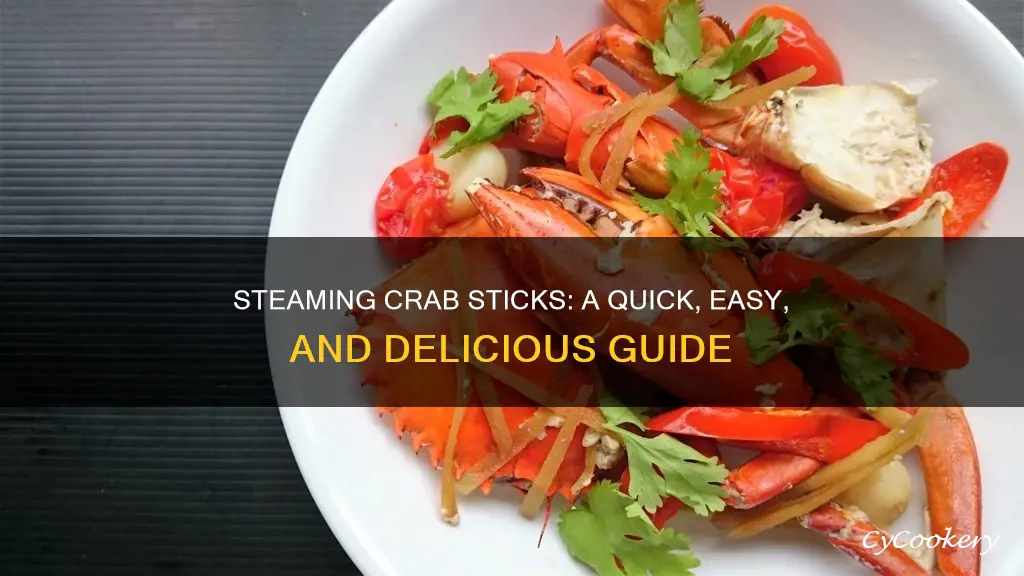 how to cook crab sticks steam