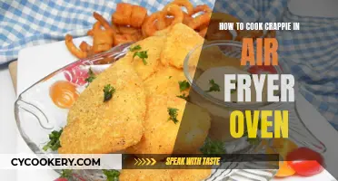 Crispy Crappie: Air Fryer Oven Cooking Made Easy