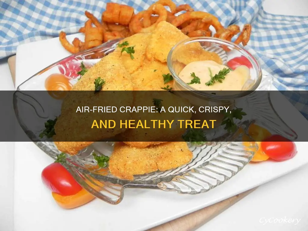 how to cook crappie in air fryer oven