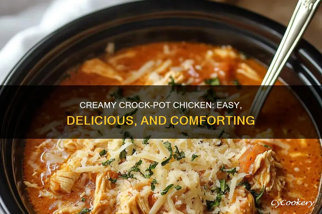 how to cook cream chicken in a crock pot