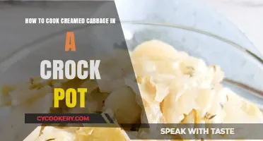 Creamed Cabbage Crock-Pot Cooking: Easy, Tasty, and Healthy!