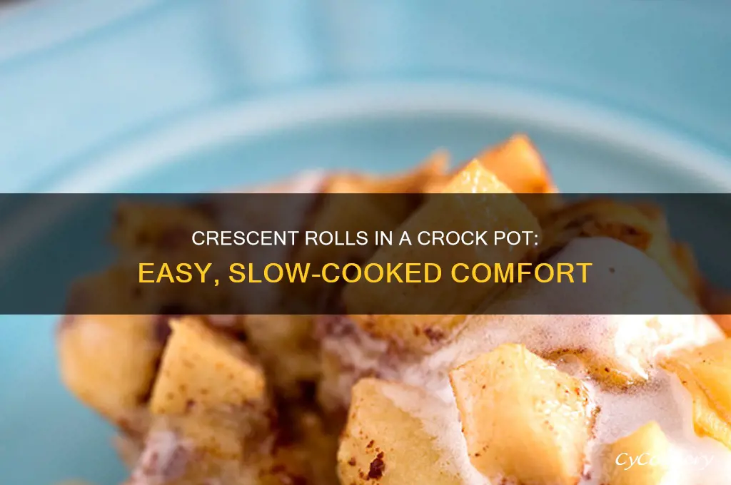 how to cook crescent rolls in crock pot