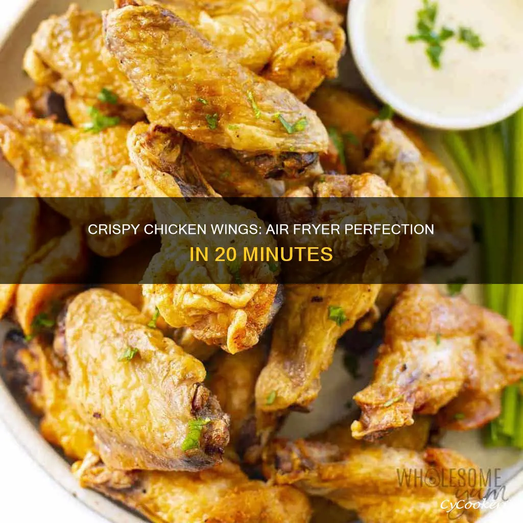 how to cook crispy chicken wings in air fryer