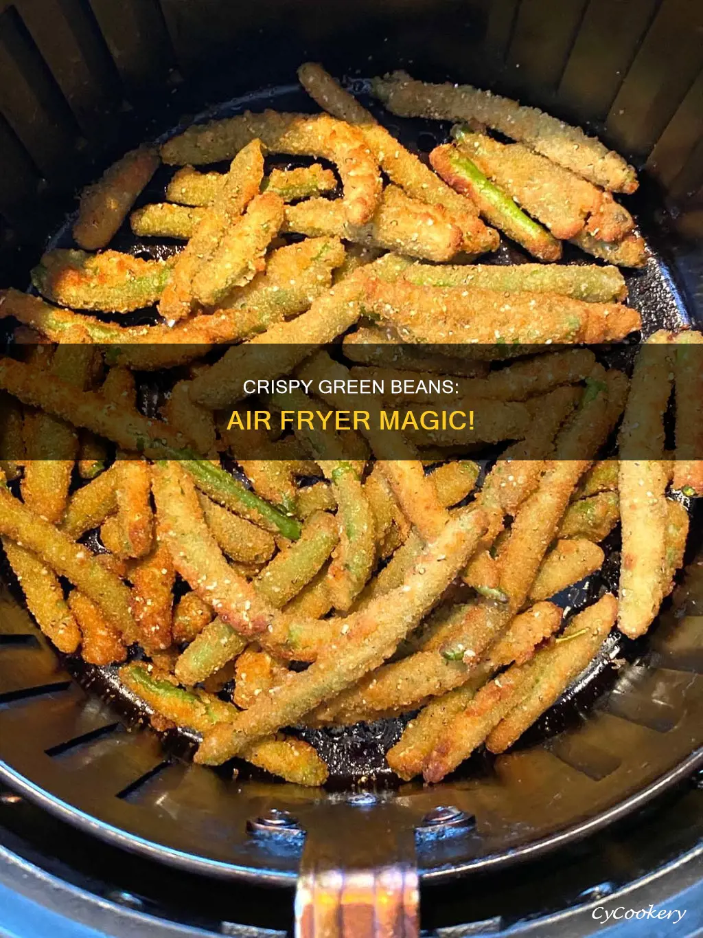 how to cook crispy green beans in air fryer