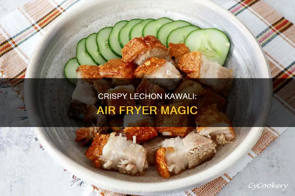 how to cook crispy lechon kawali in air fryer