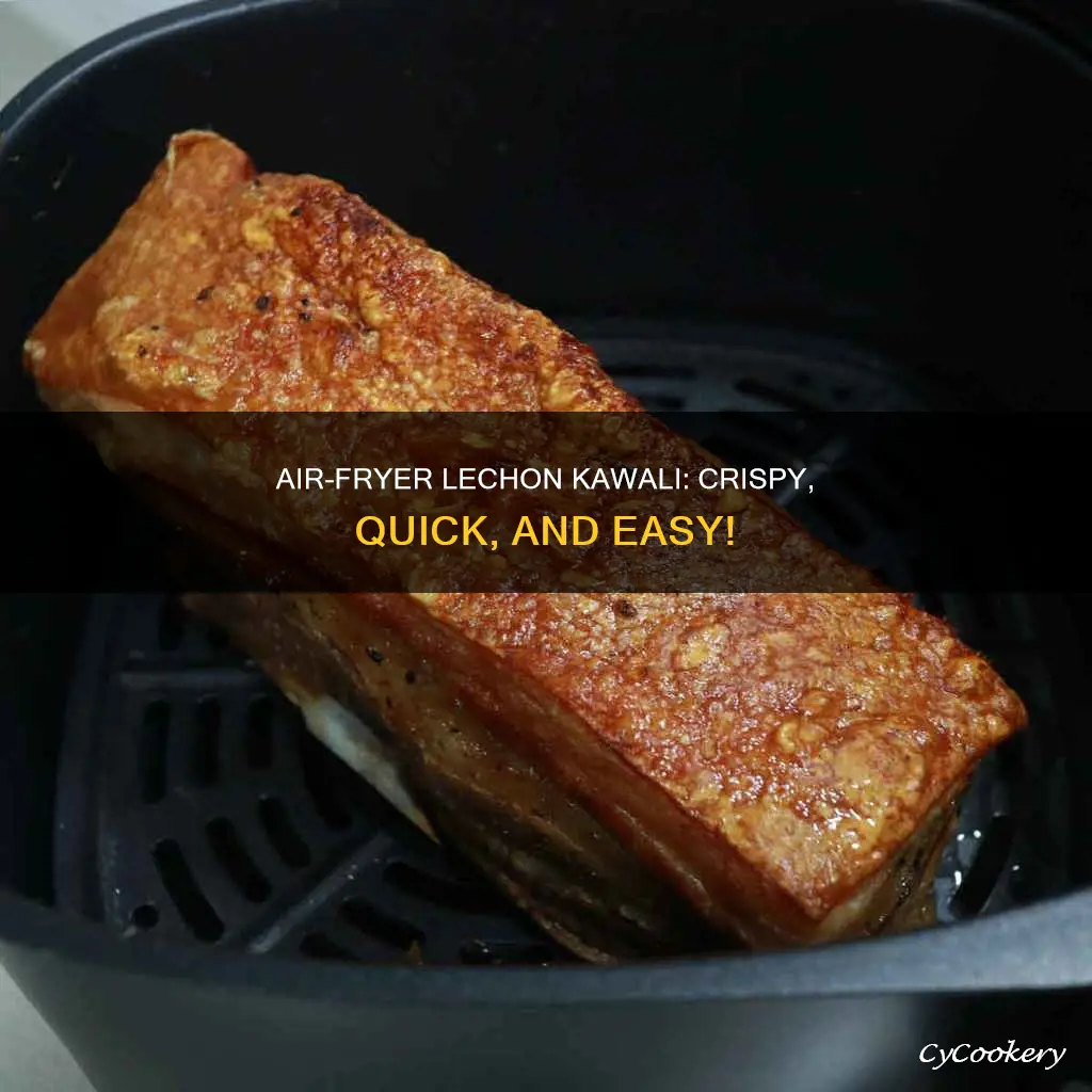 how to cook crispy lechon kawali in air fryer