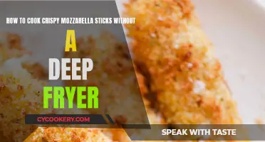 Crispy Mozzarella Sticks: Air Fryer Magic, No Deep Fryer Needed!