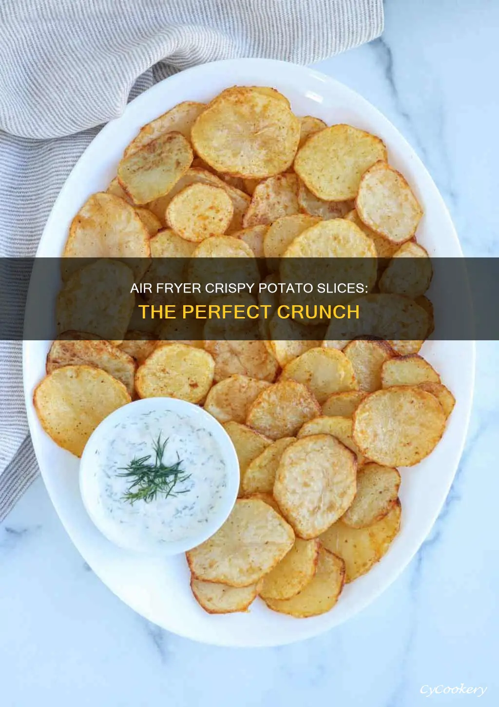 how to cook crispy potato slices in air fryer