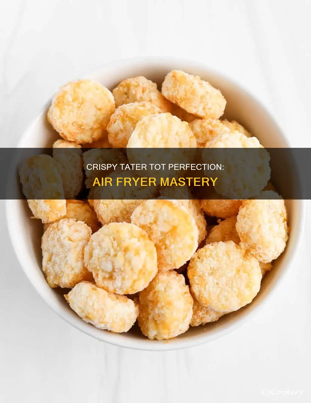 how to cook crispy tater tots in the air fryer