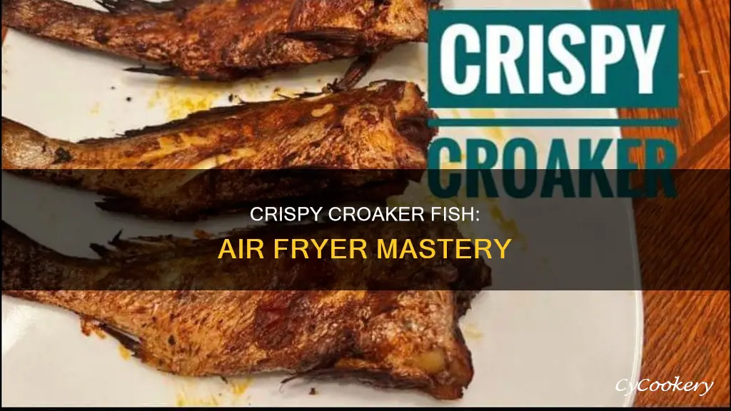 how to cook croaker fish in air fryer