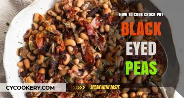 Black-Eyed Peas: Crock Pot Cooking Guide